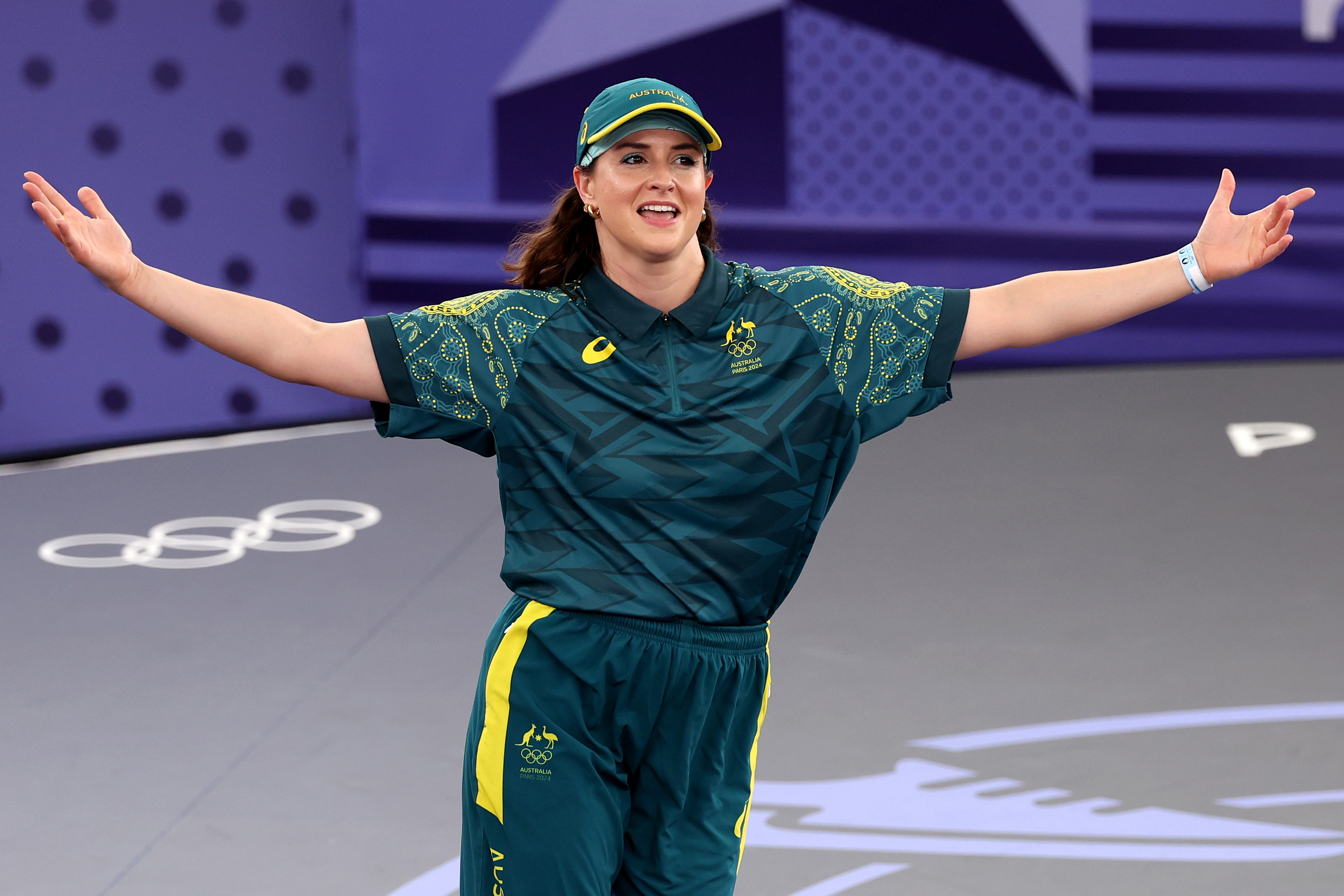 Breakdancer Rachael Gunn represented Australia at the Paris Olympics.