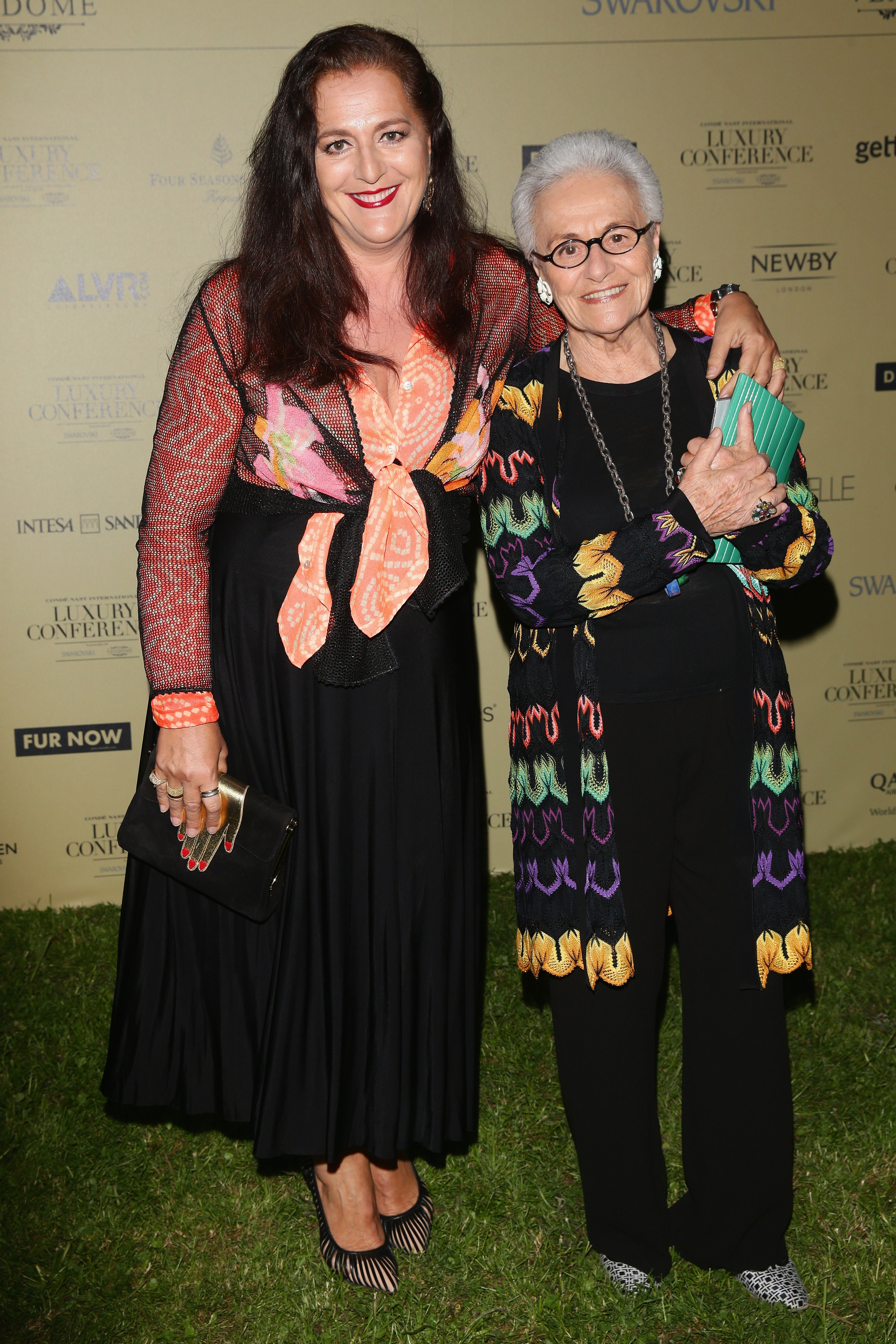 Angela Missoni and Rosita Missoni