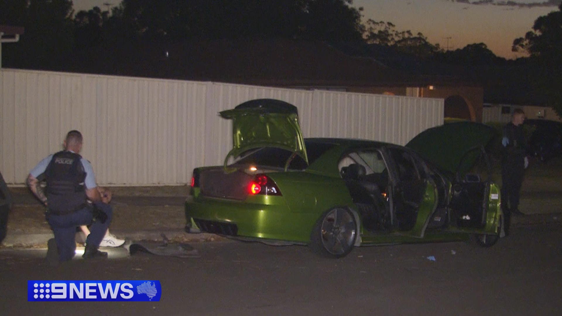 Police seized three mobile phones and a substance believed to be cocaine from the victim's car.