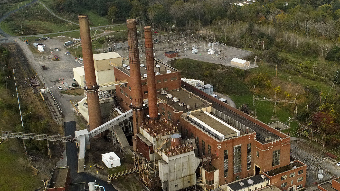 Greenidge Generation power plant now powers computer servers used for bitcoin mining.
