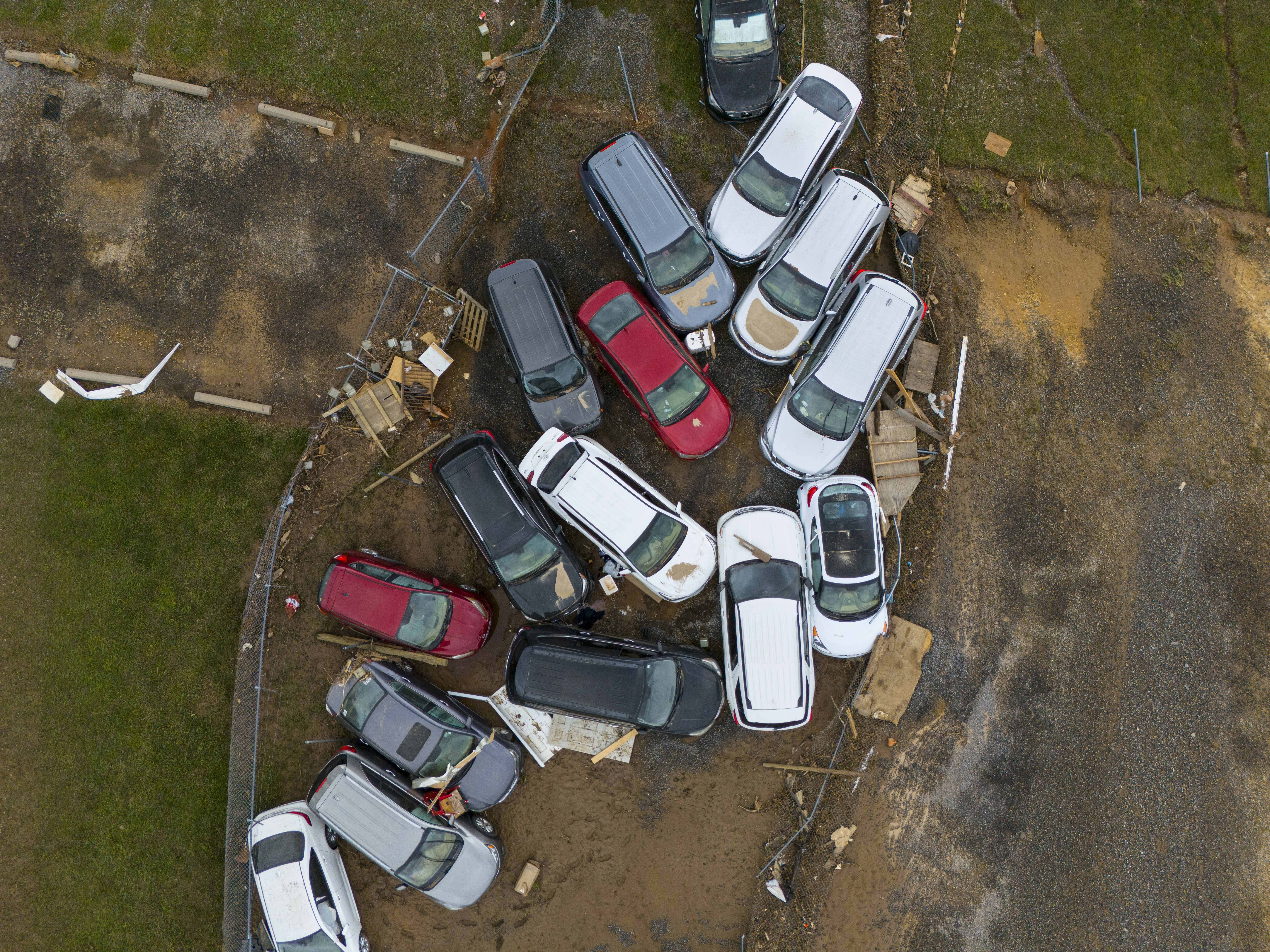 The aftermath of Hurricane Helene.