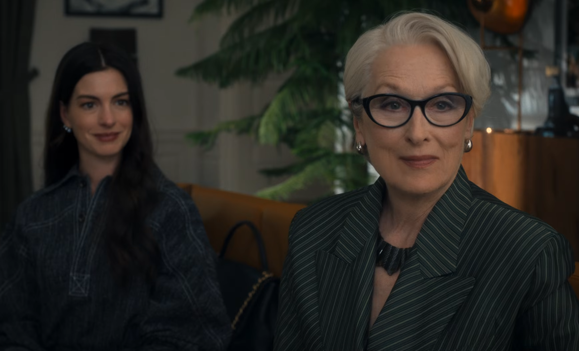 Meryl Streep and Anne Hathaway in the trailer for The Devil Wears Prada 2
