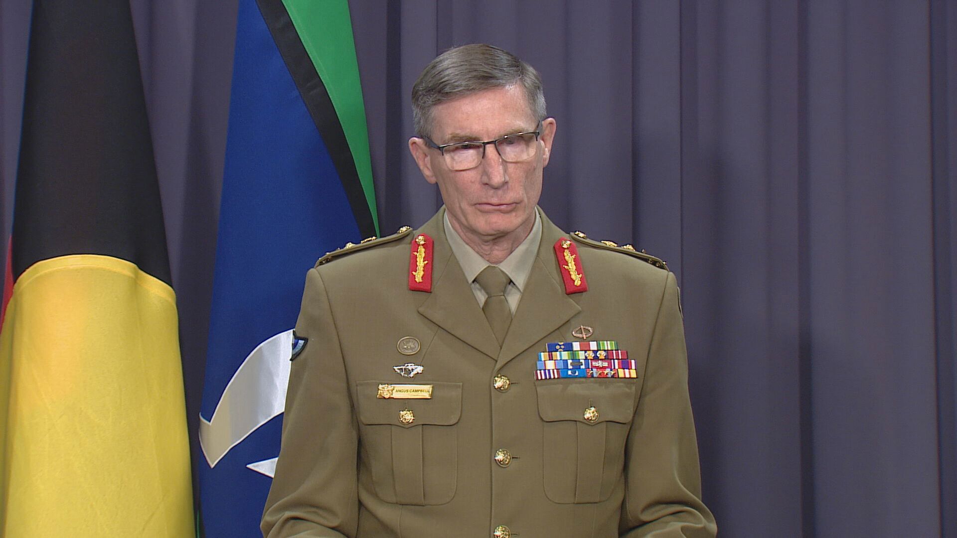 Chief of the Defence Force General Angus Campbell