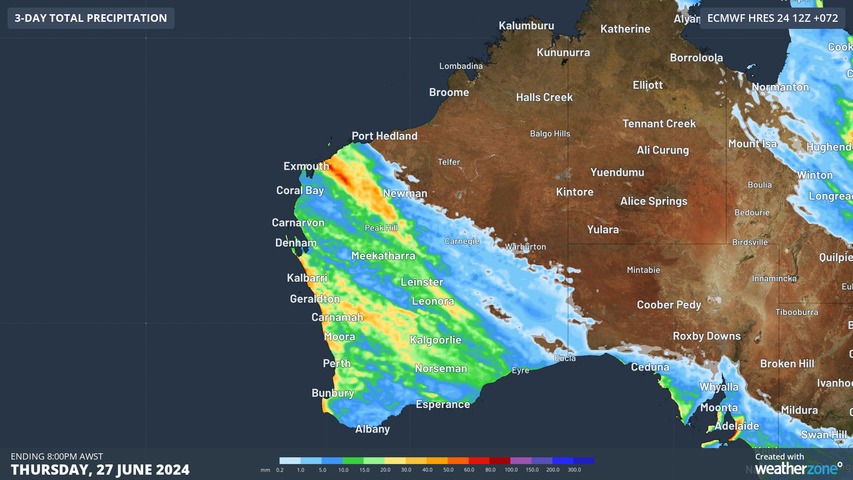 'Bitter cold', rain, possible tornadoes forecast for Aussie state