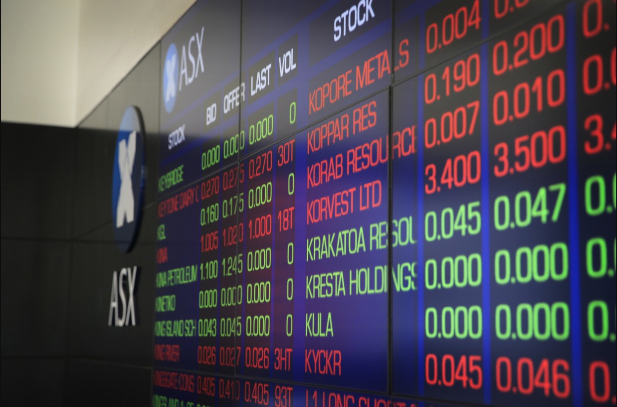 The ASX stock exchange 