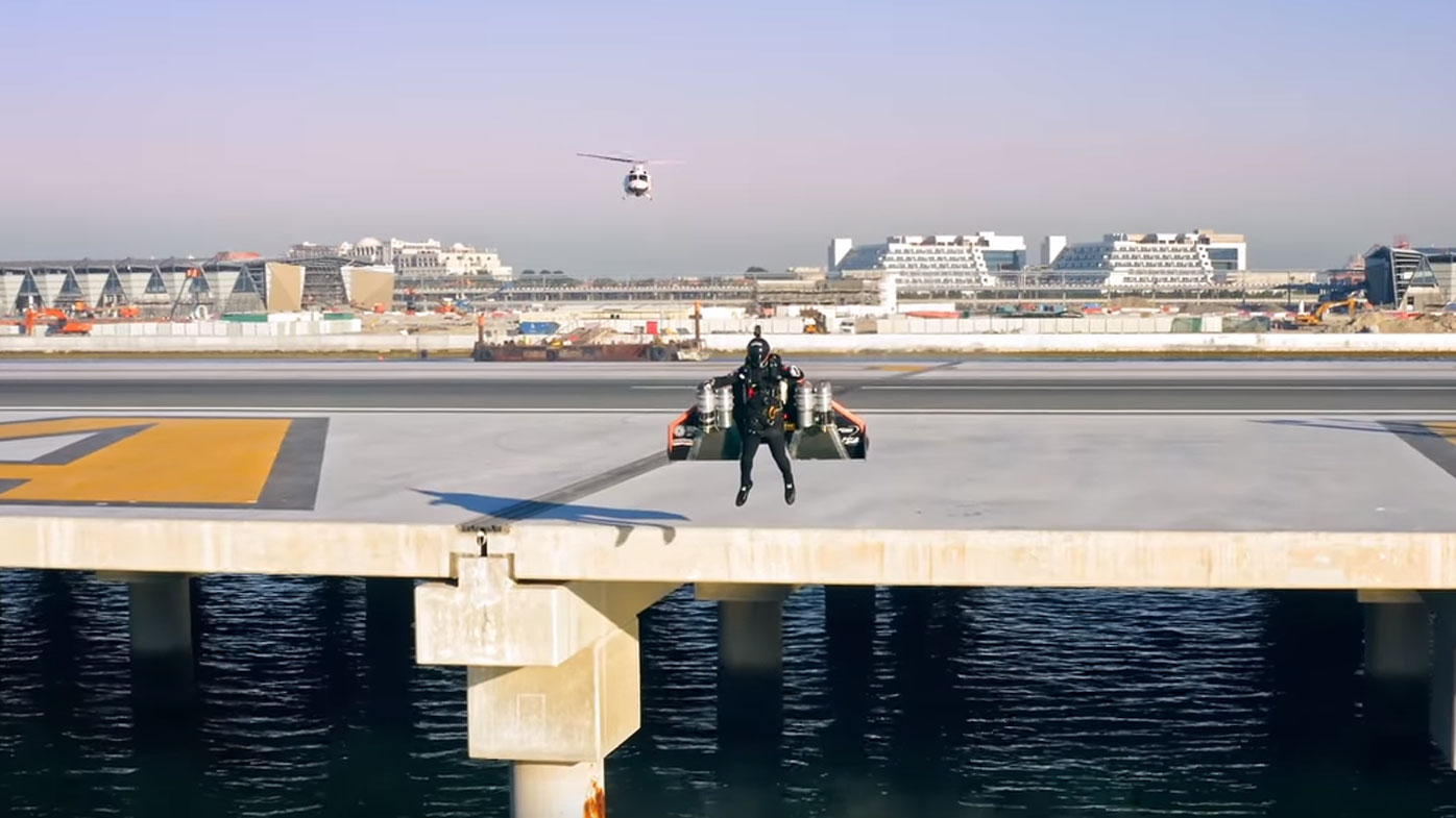 Skydive Dubai Jetpack - Human flying machine 