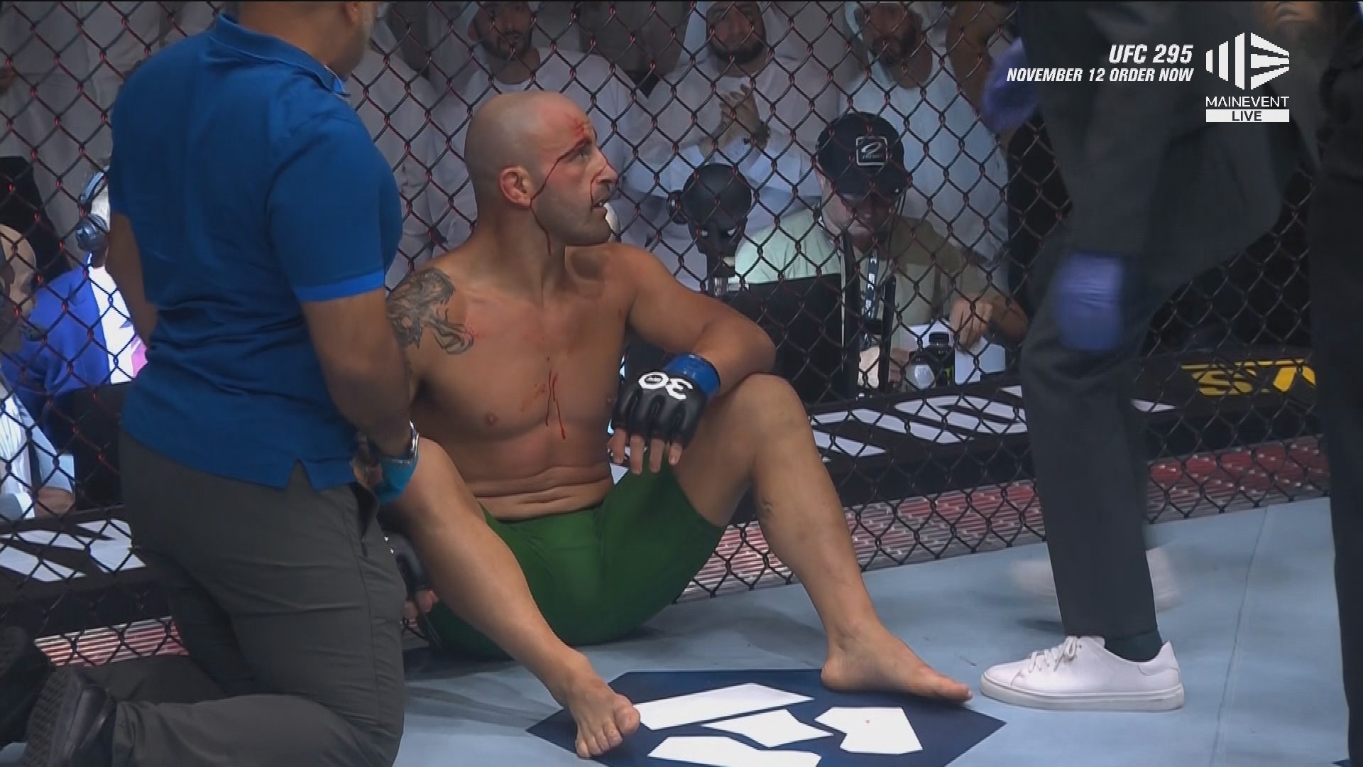 Alexander Volkanovski after losing to Islam Makhachev in UFC 294.