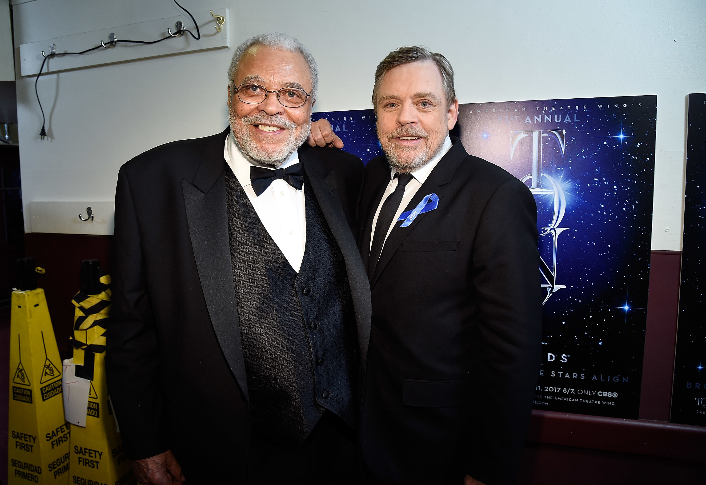 James Earl Jones and Mark Hamil