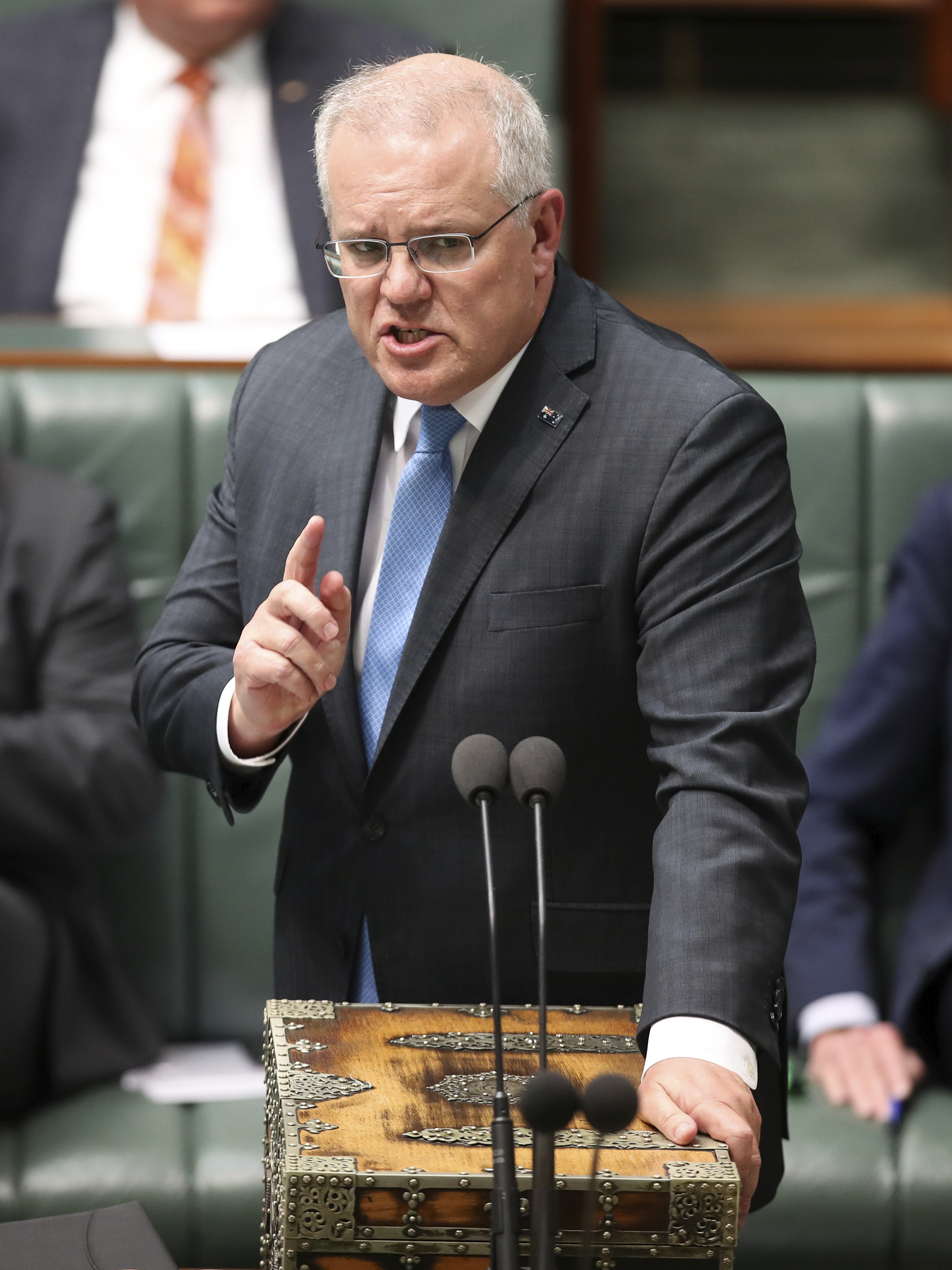 Then-prime minister Scott Morrison savaged Christine Holgate during Question Time in October 2020.