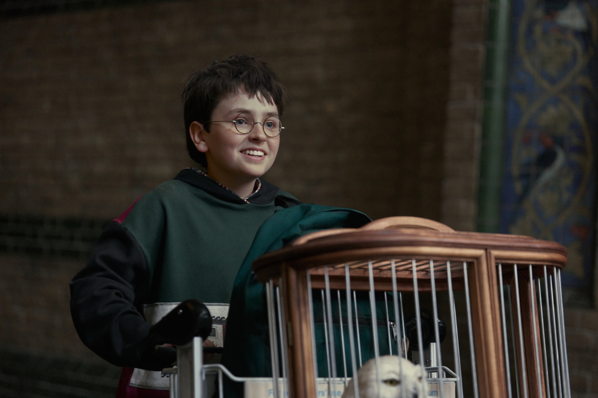HBO Original series Harry Potter and the Philosopher's Stone first look Dominic Mclaughlin as Harry Potter 