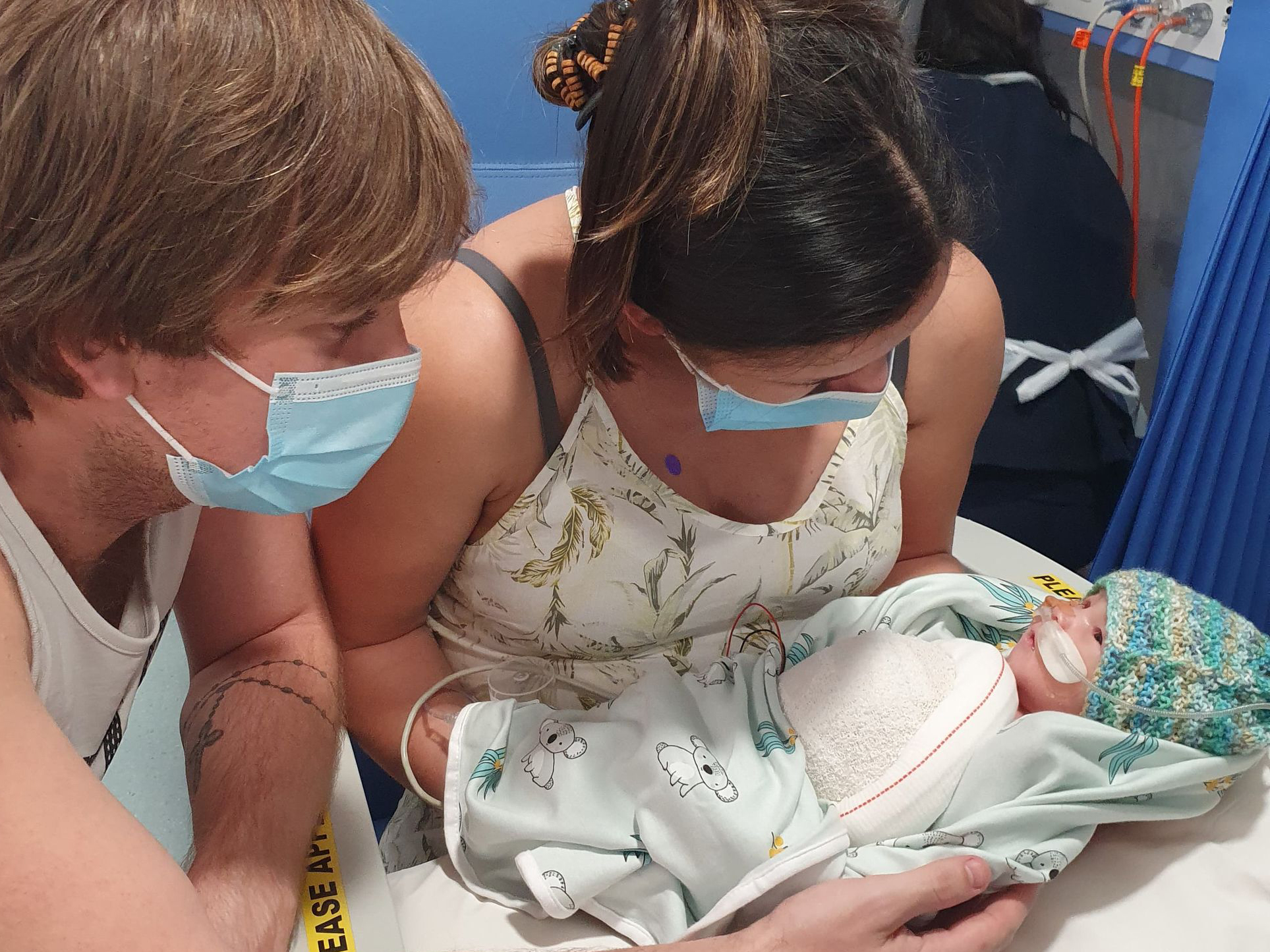 Dominic Grayson has been at Randwick Children's Hospital for over a year.