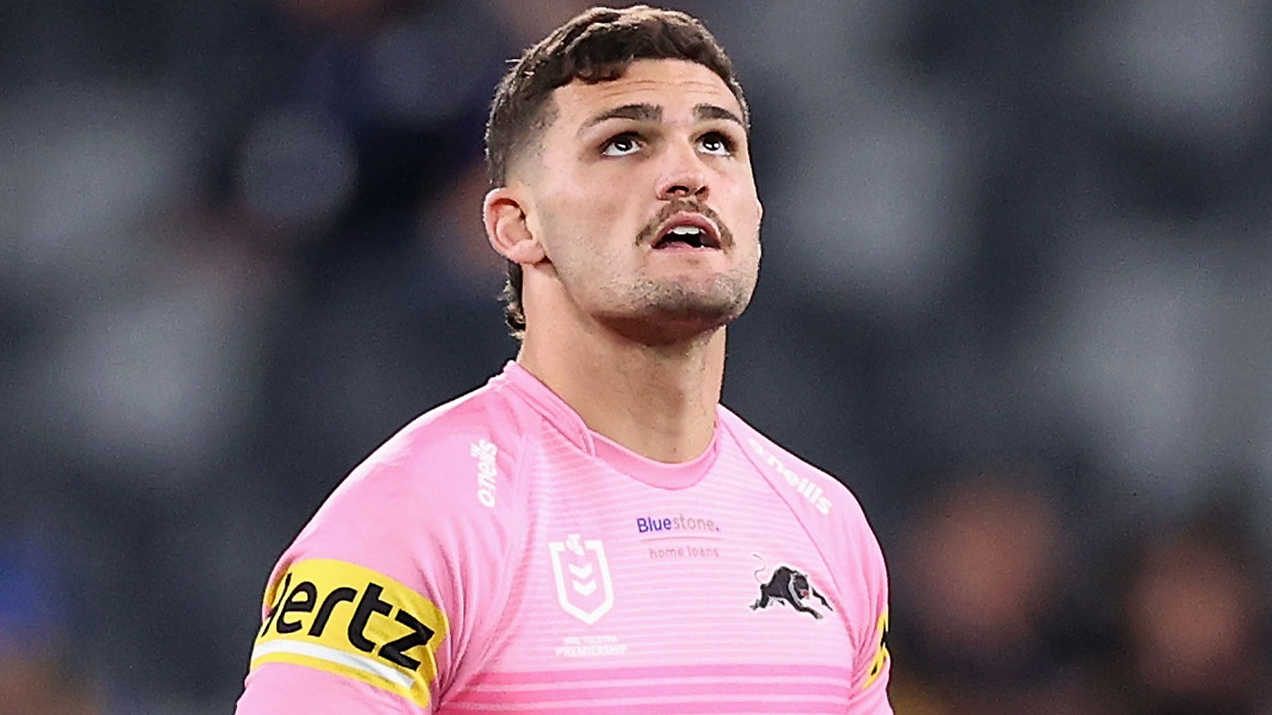 Penrith Panthers star Nathan Cleary was sent off from the field for a dangerous tackle