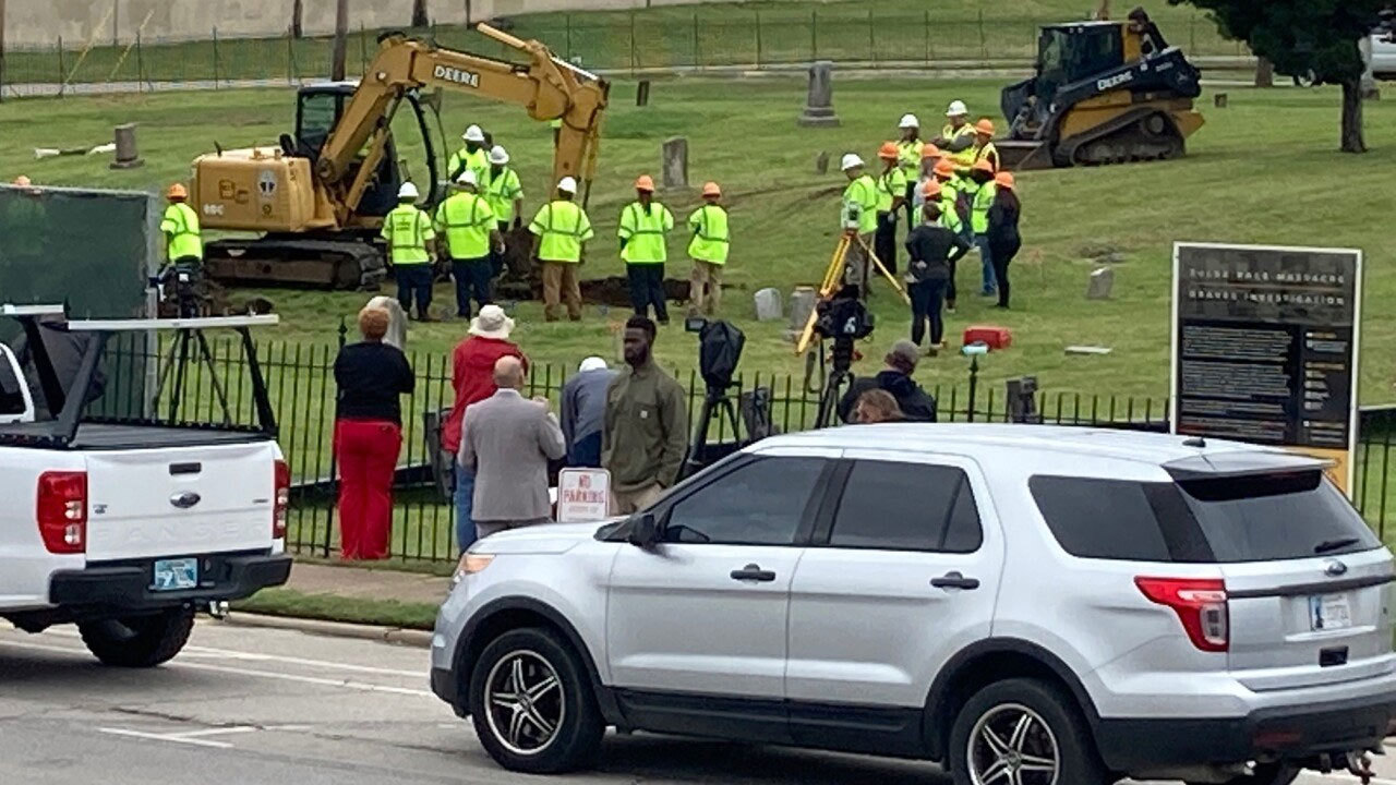 The third round of excavation efforts at Oaklawn Cemetery will be going on this week.