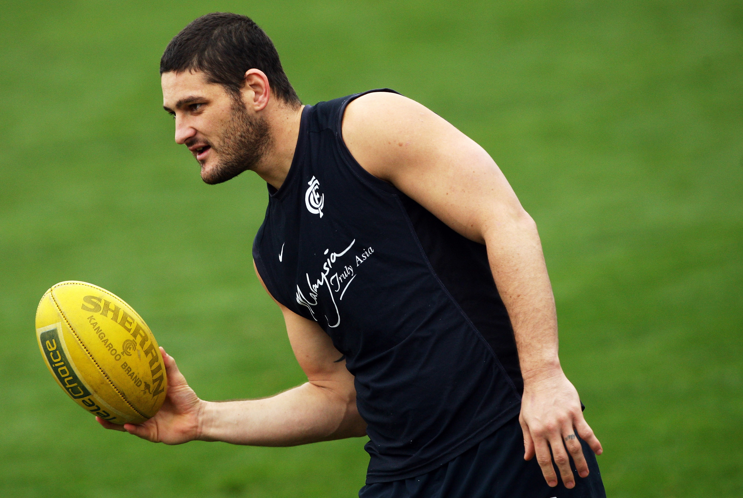 Fevola was traded by the Blues at the end of 2009.