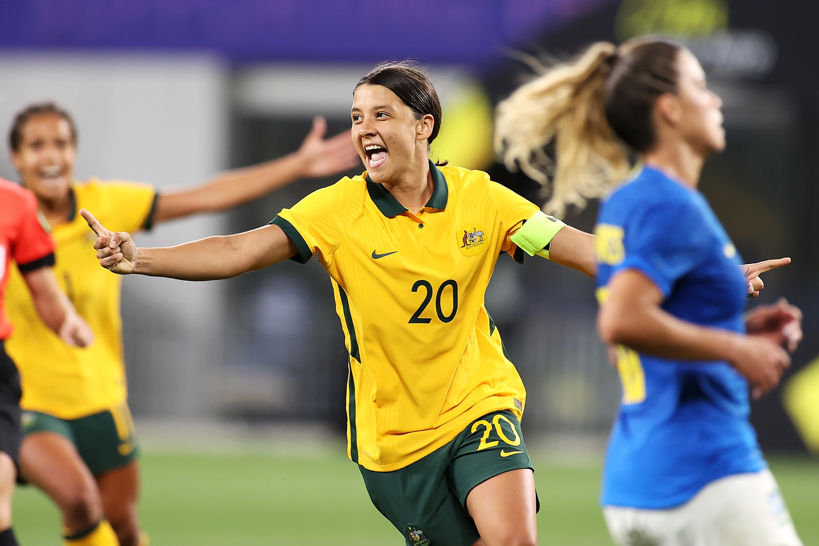Sam Kerr is making a name on the international stage.