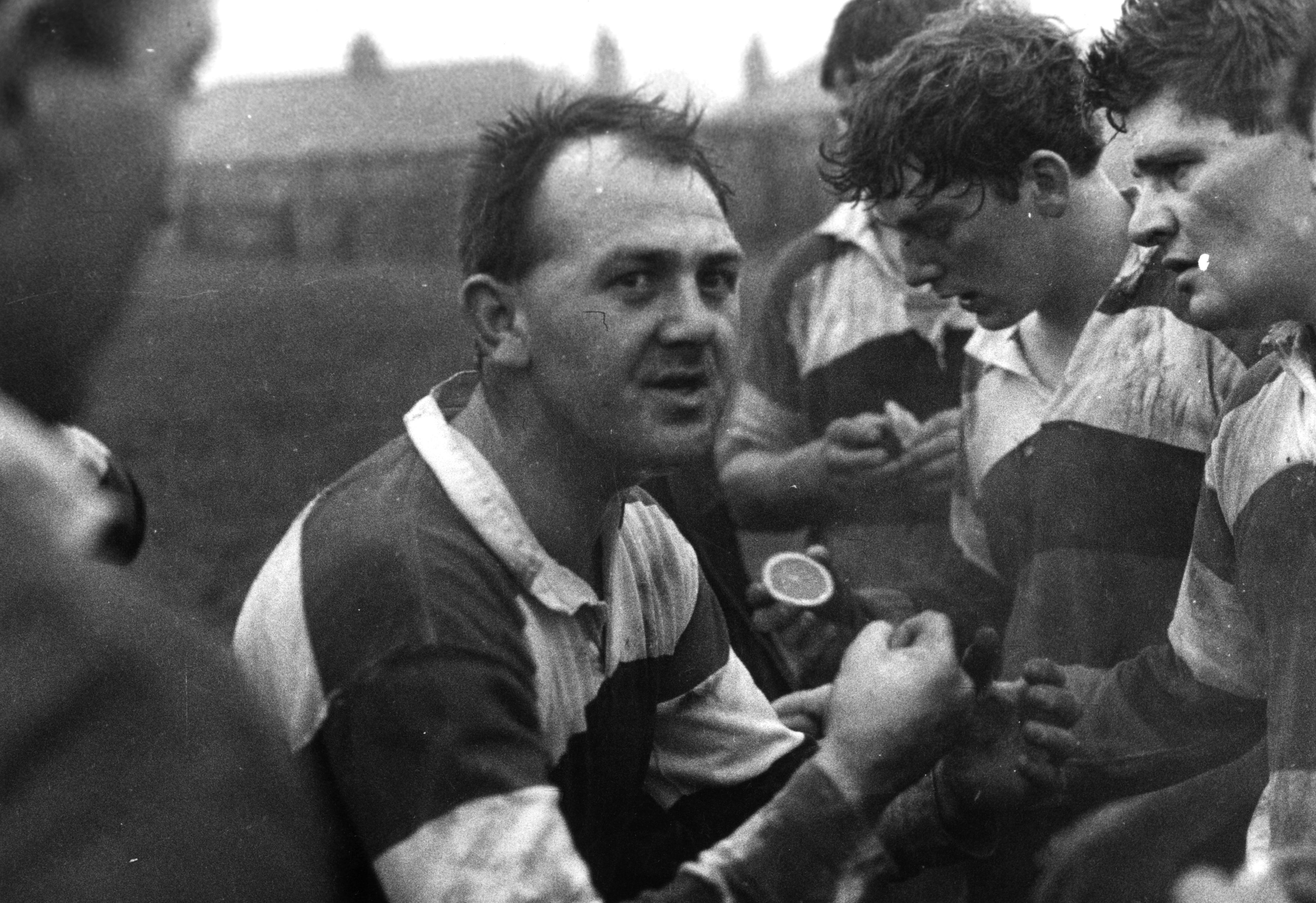 Rugby player Clive Rowlands in 1966.