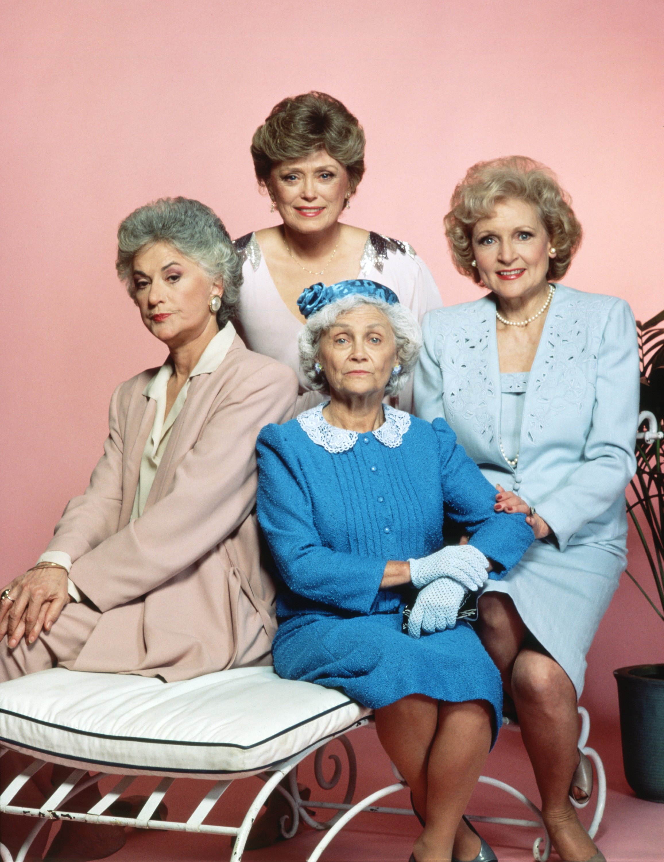 Betty White, life in pics, Golden Girls