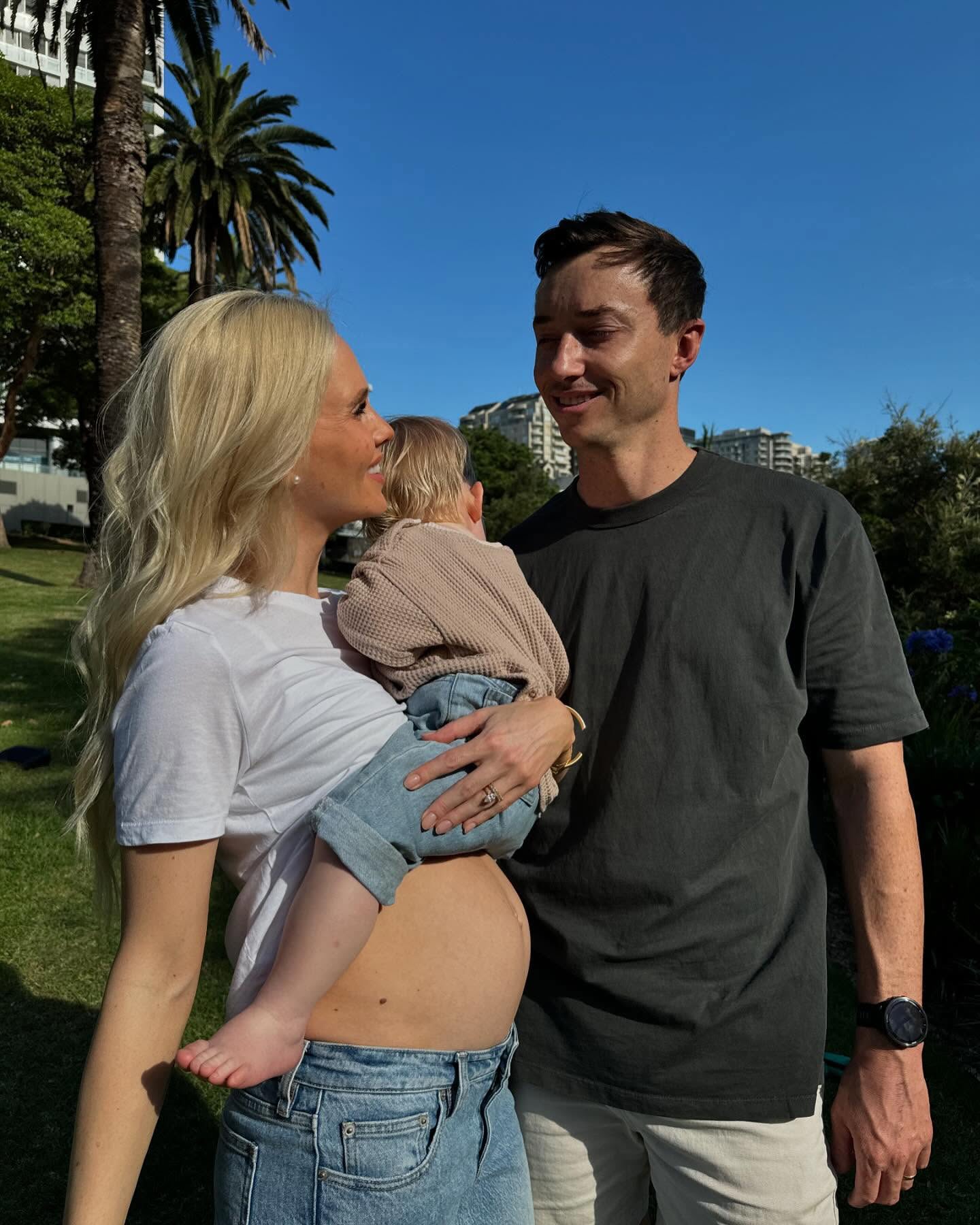 Dj tigerlily, husband scott lawson and son Lando