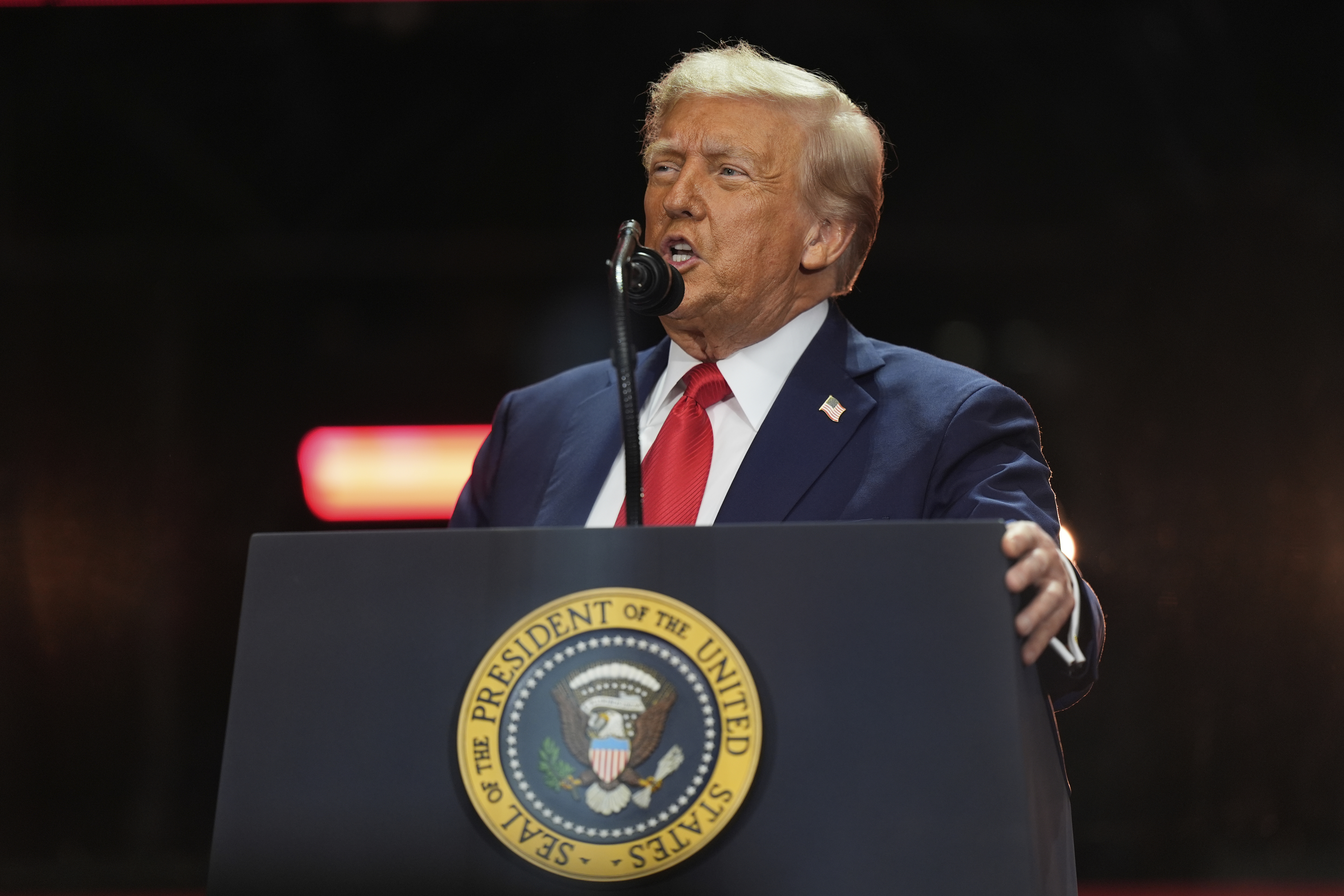 ‘Answer to autism’: Trump goes off-book for big reveal at memorial 