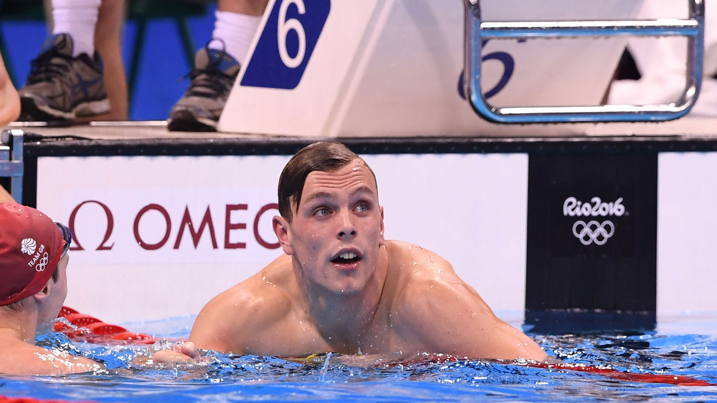 Aussie Olympic gold medallist Kyle Chalmers