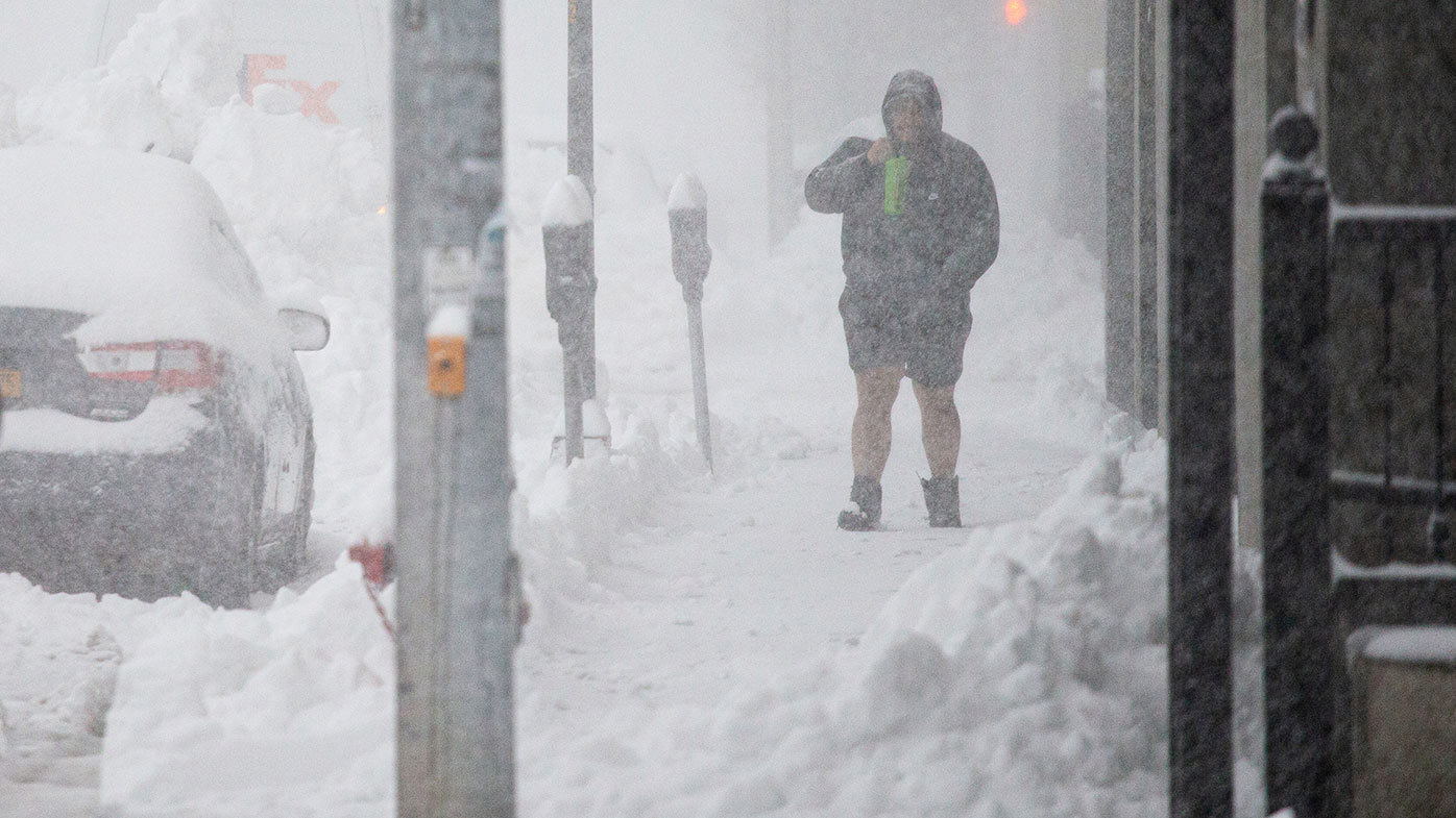 Buffalo is known for its harsh winters. This photo is from a 2022 weather event.