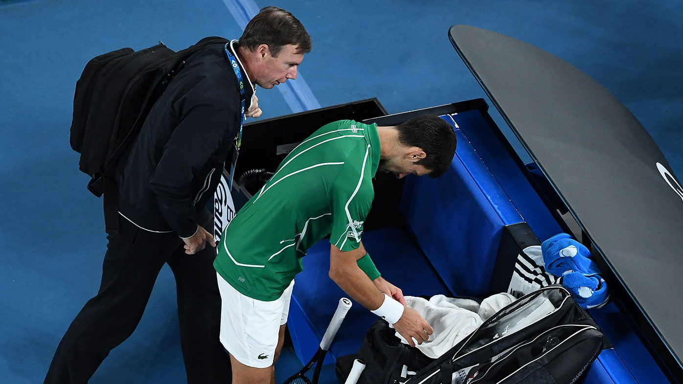 Australian Open 2020: Novak Djokovic medical timeouts ...
