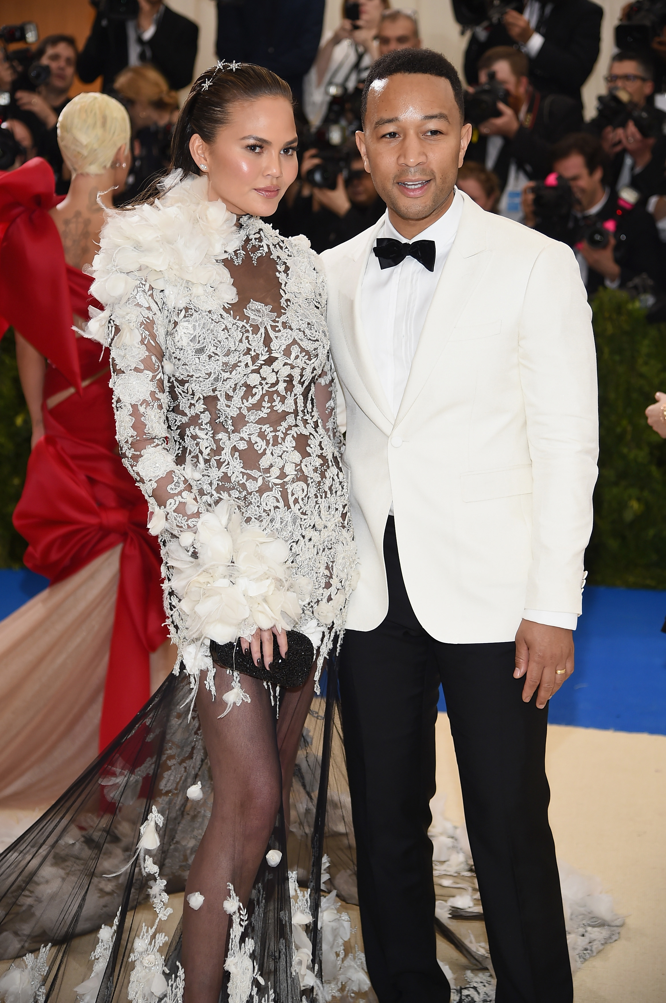Chrissy Teigen and John Legen attend the 