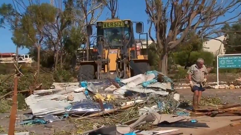 Cyclone Seroja clean up insurance catastrophe