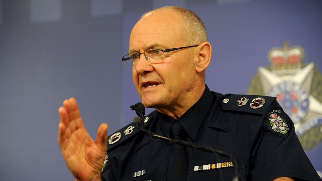 Victoria Police Chief Commissioner Ken Lay. (AAP)