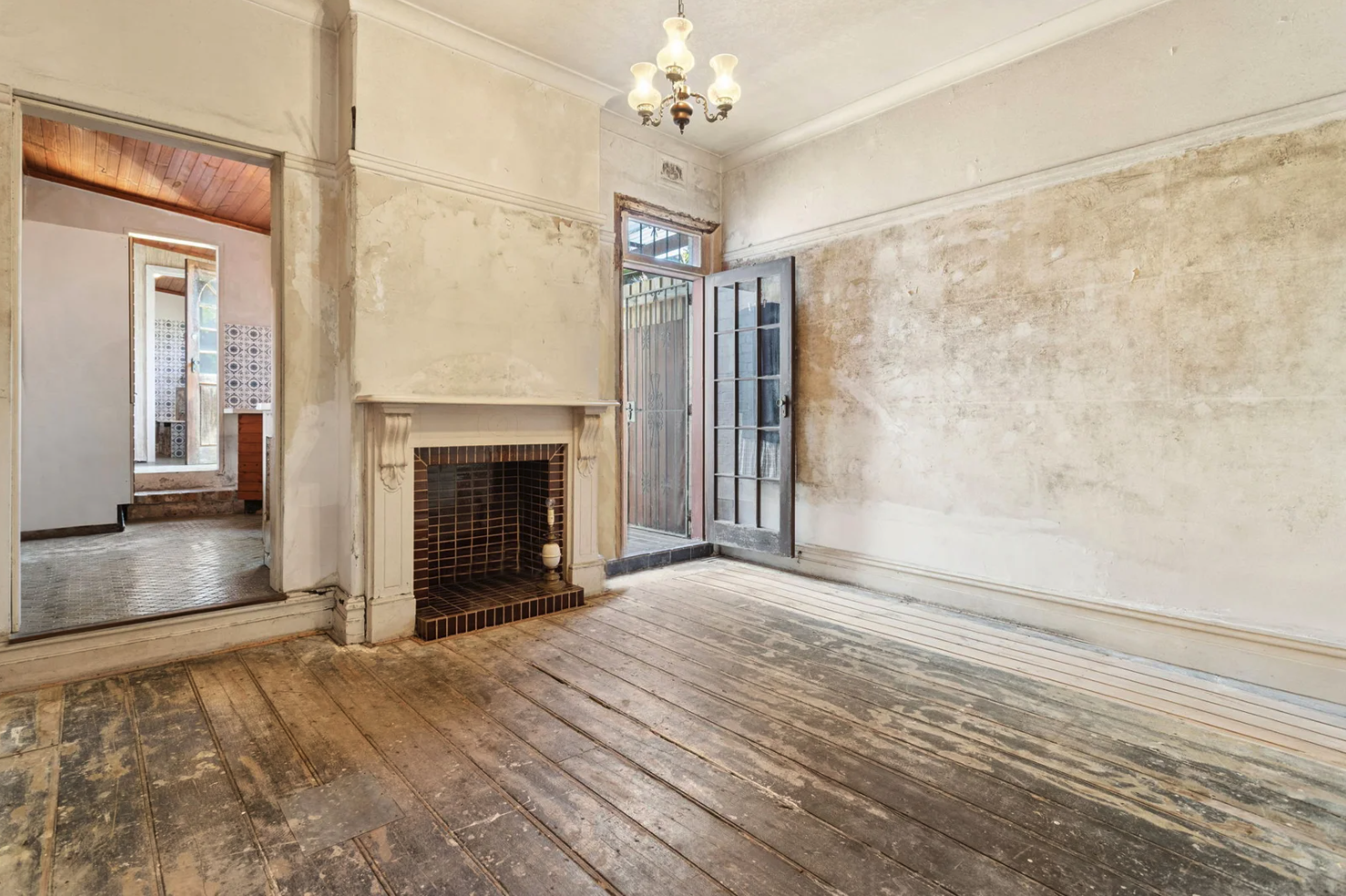 Inside the untouched terrace sparking a frenzy