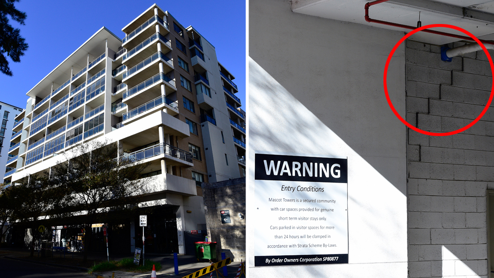 Mascot Towers Residents of cracked building may be left stranded for