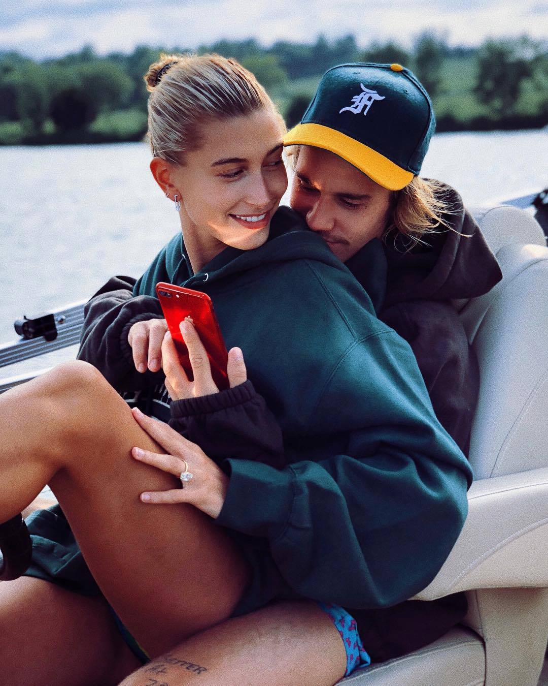 Justin Bieber and Hailey Baldwin announced their engagement in July 2018.