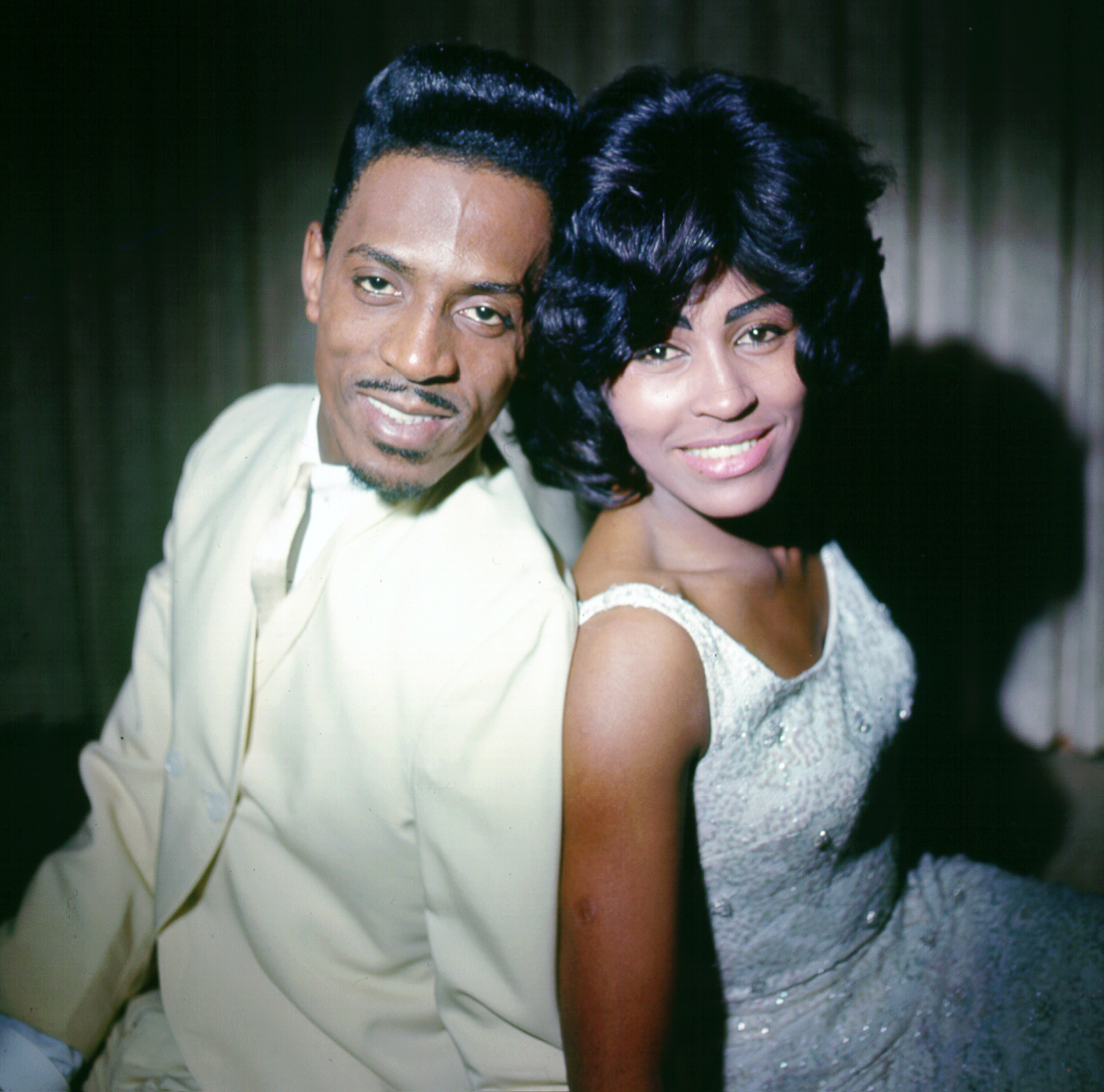  Husband-and-wife R&B duo Ike & Tina Turner pose for a portrait in circa 1963. (Photo by Michael Ochs Archives/Getty Images)