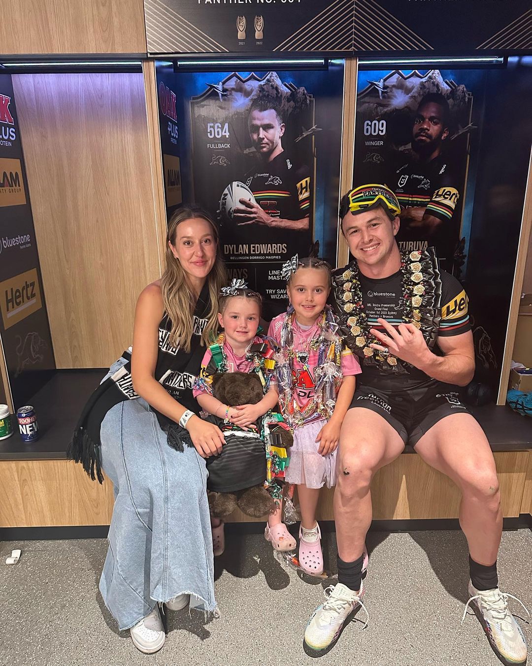 Nadine and Dylan Edwards