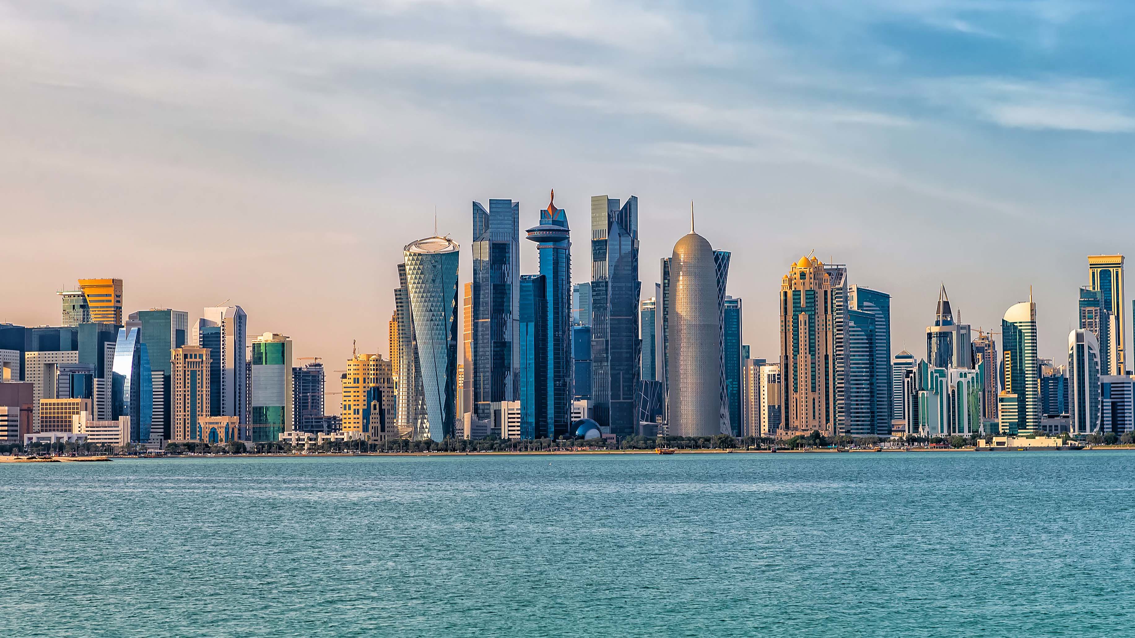 Doha city view. Qatar.