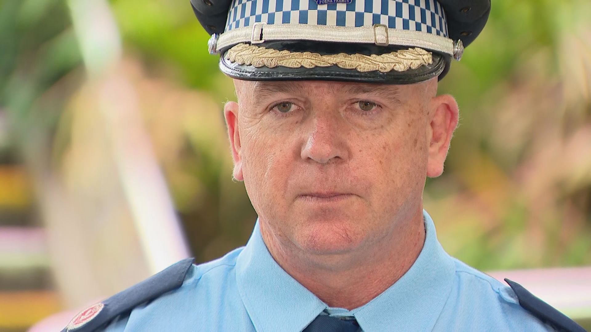 Assistant Deputy Commissioner Peter McKenna Speaking at a conference. 
