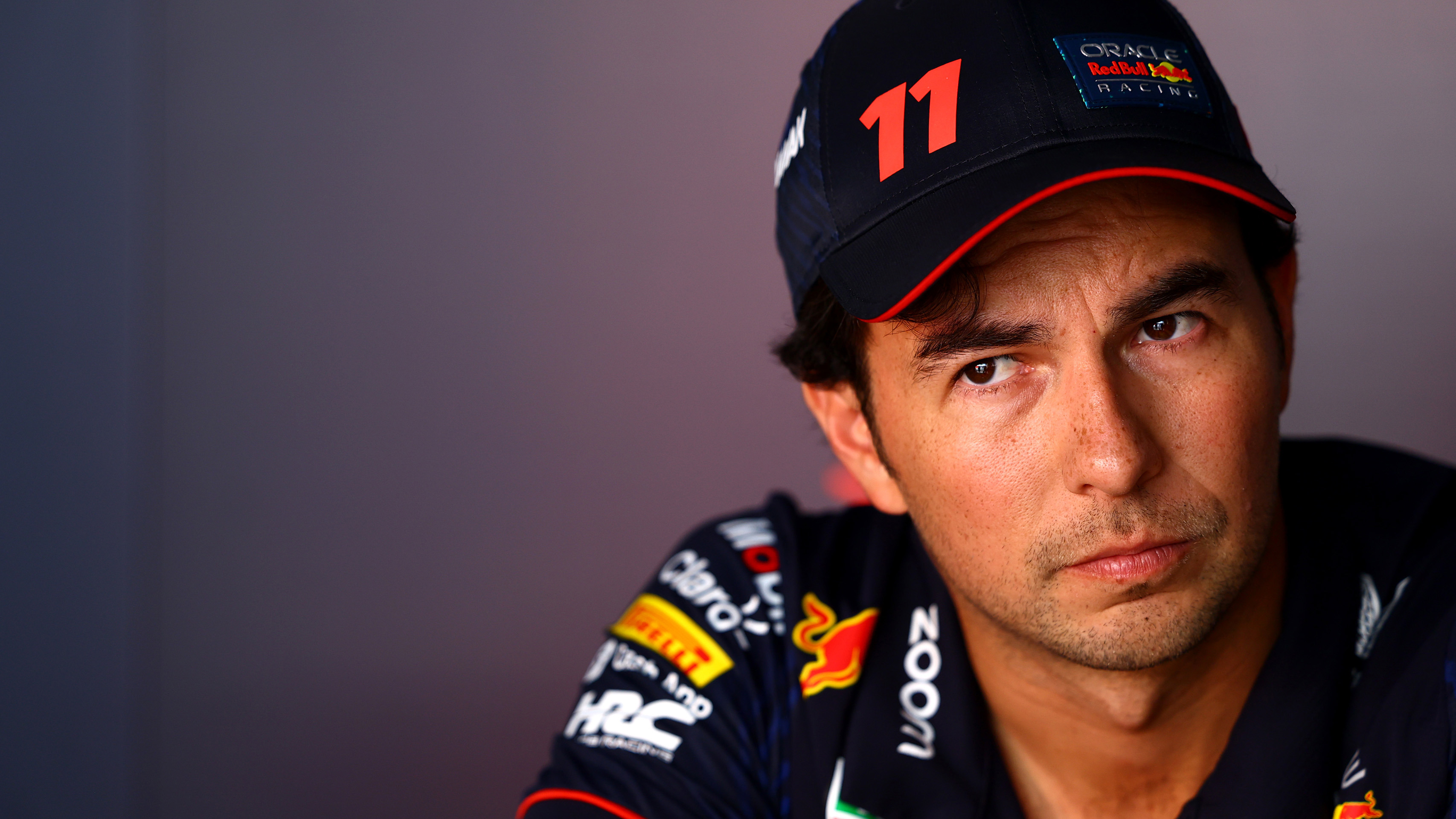 Sergio Perez at the Formula 1 season finale in Abu Dhabi.
