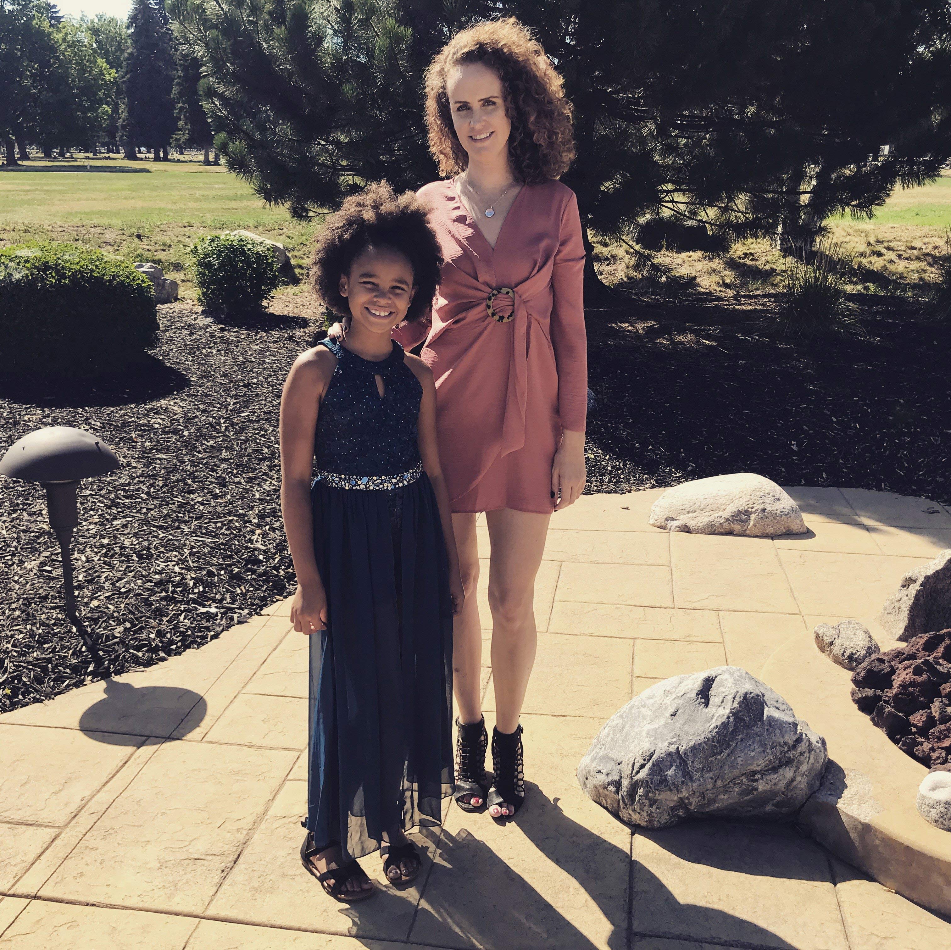 Mary MacCarthy and her daughter.