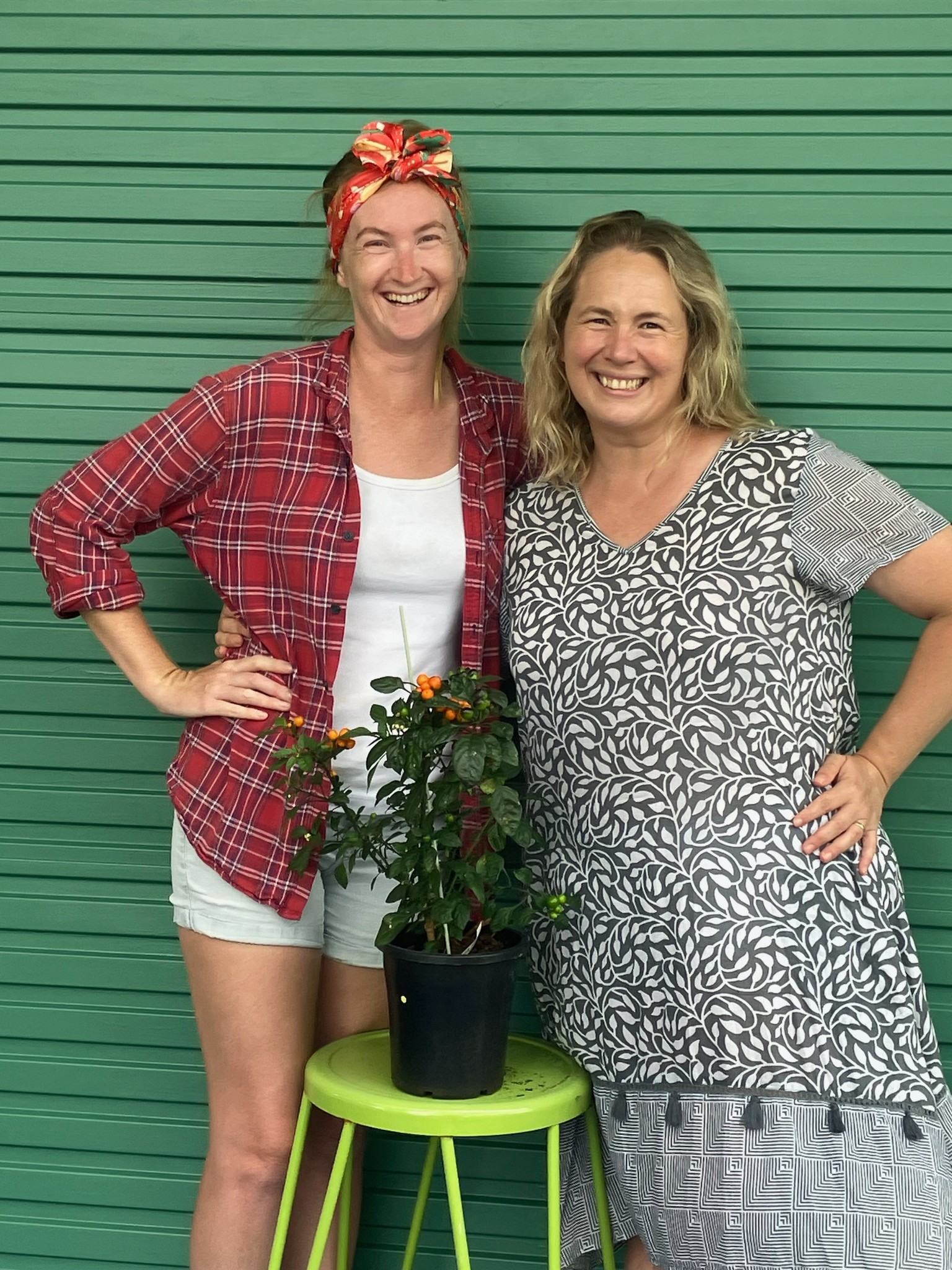 Missy Duckworth started SilvoHarvest by Farleigh Farms in partnership with Fruit Tree Cottage (founder Heidi pictured).