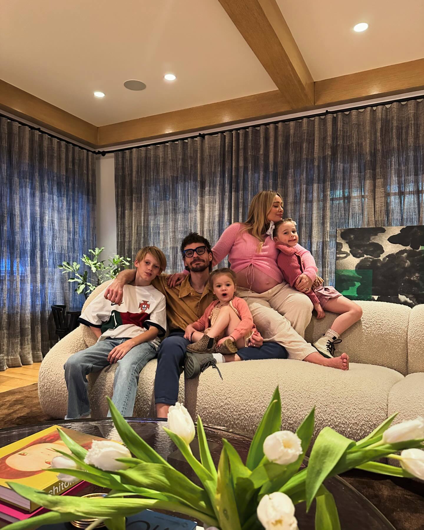 Hilary Duff's family