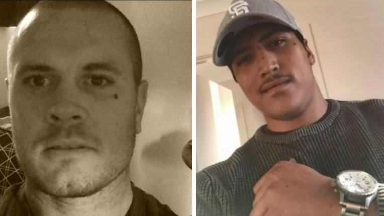 Daytona James Paul (left) and Aaron Davis (right) have been identified as the two men shot at a Caboolture apartment complex over the weekend.