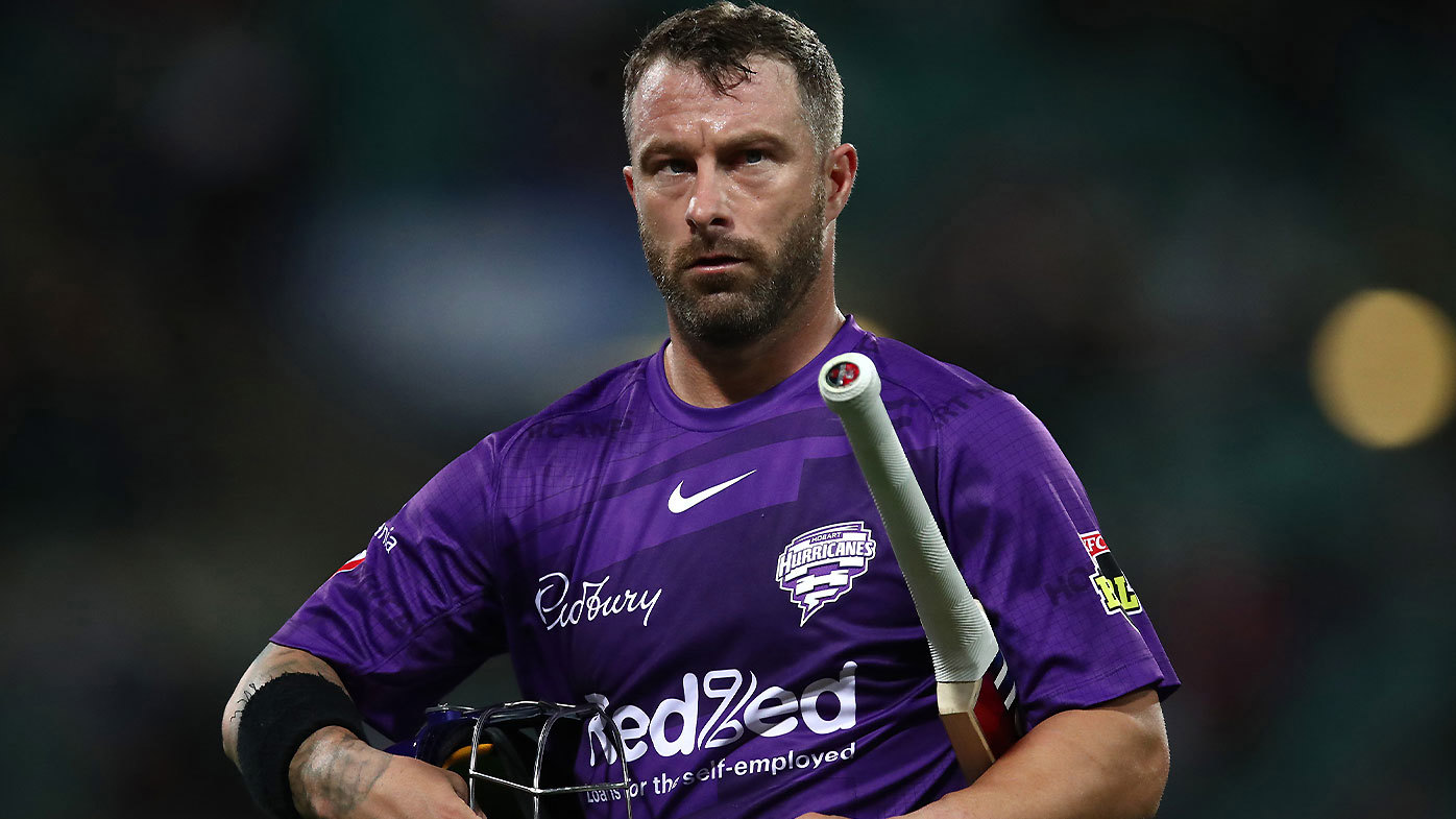 Hobart Hurricanes captain Matthew Wade will serve a one-match suspension on Saturday
