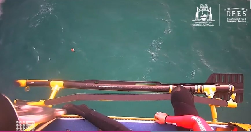 Five people including an 11-year-old girl and her father were among those rescued.