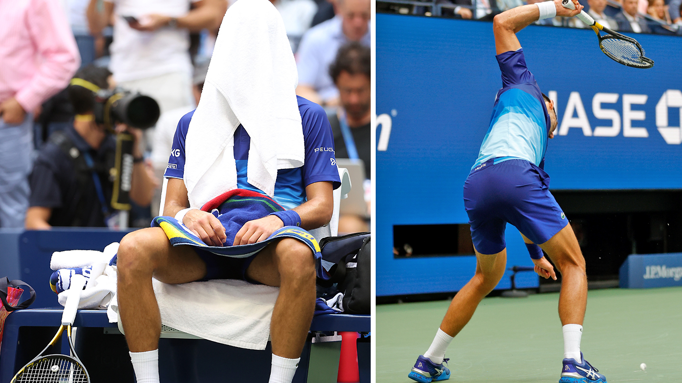 Djokovic loses his cool