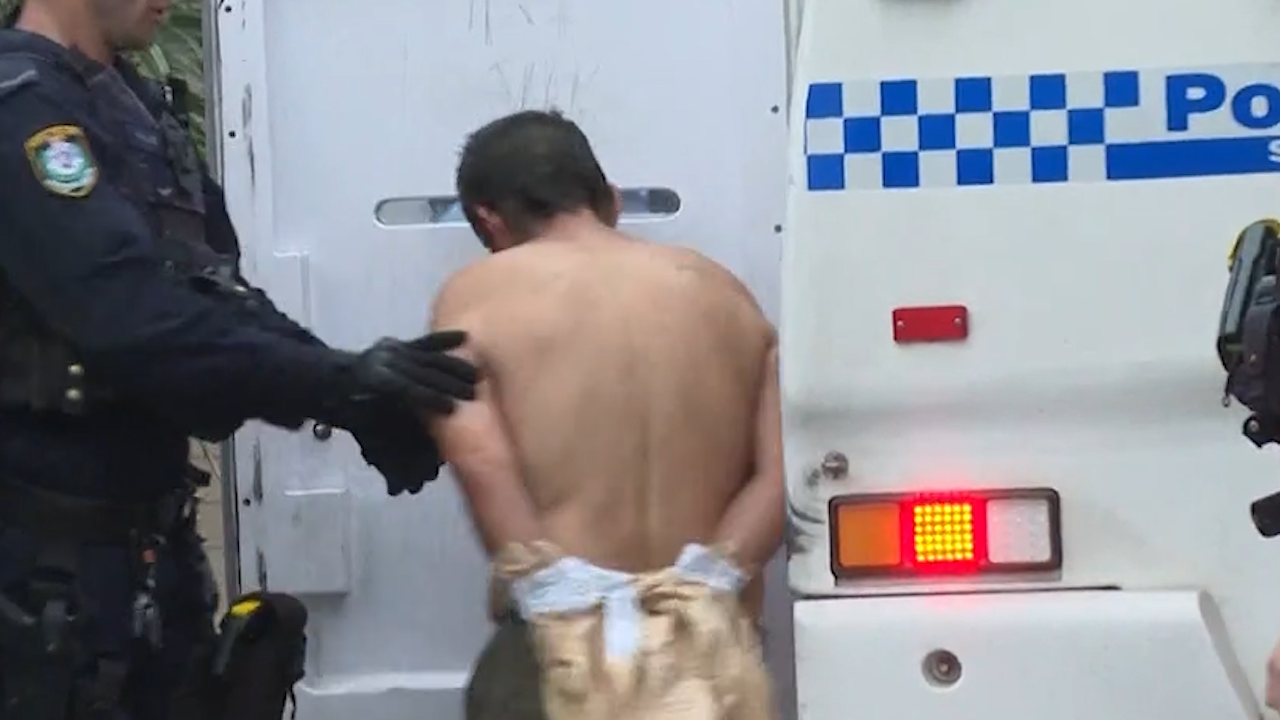 A 56-year-old man is in police custody after he allegedly fled the scene of the attack in Toongabbie. 