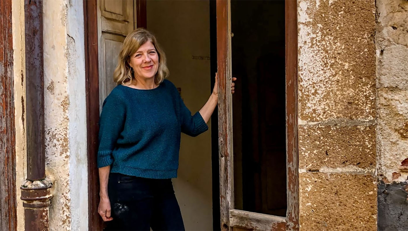 Brigitte Dufour, a French-Canadian lawyer and founder of a human rights organization, bought two abandoned dwellings -- a small one for €1,000 and a larger home for €5,850.