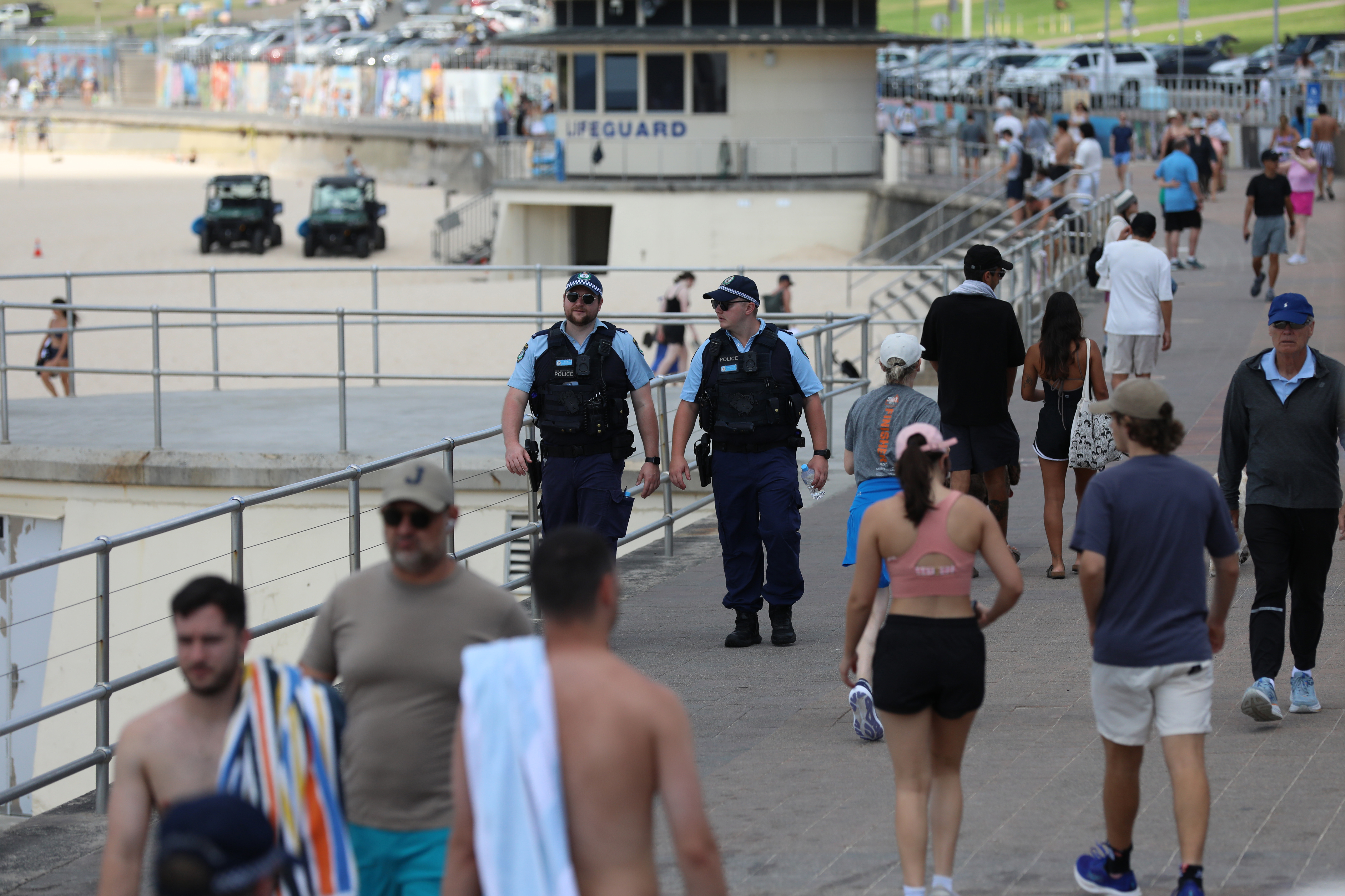 Operation Shelter officers have conducted more than 2600 proactive taskings since the Bondi terror attack.