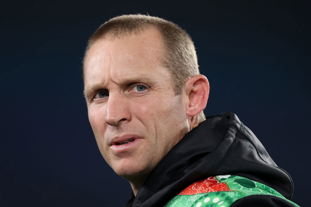 Ben Hornby interim head coach of the Rabbitohs. 