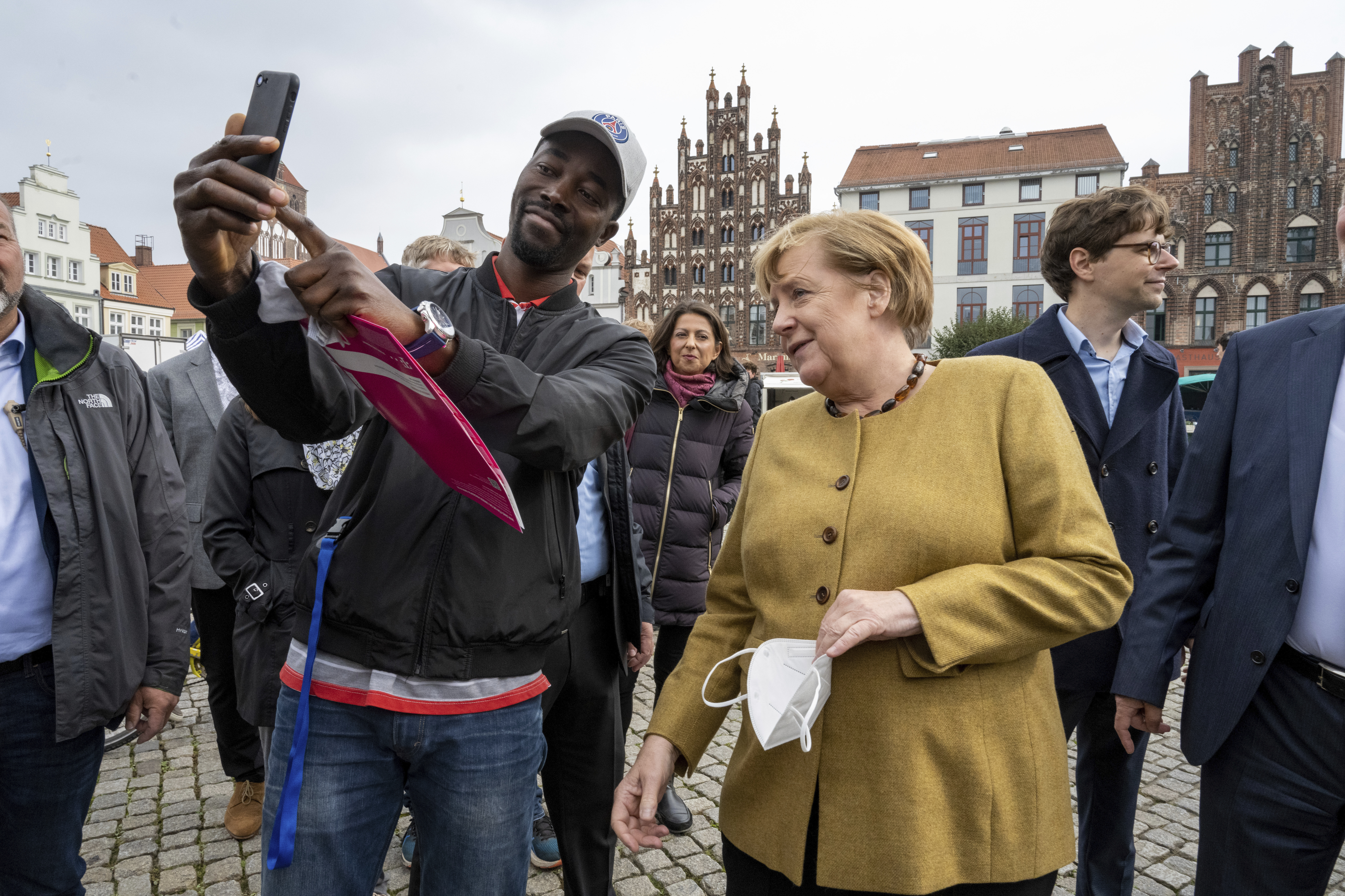German Chancellor Angela Merkel