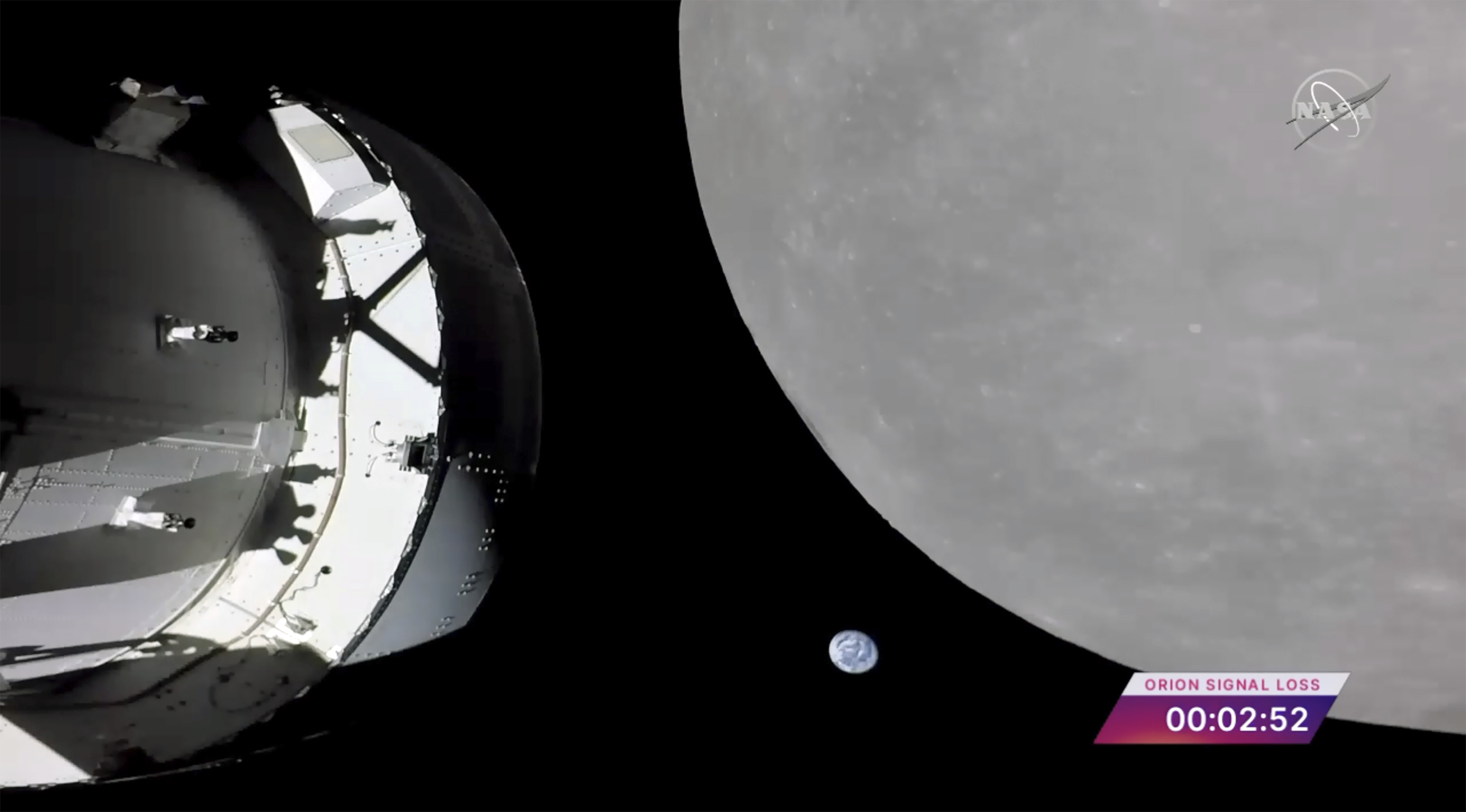 Cápsula de la NASA en la primera luna de 50 años en camino a una órbita récord